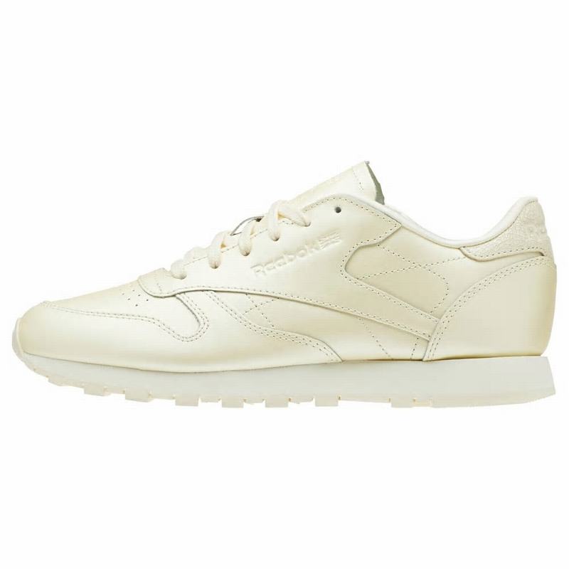 Reebok Classic Leather Tenisky Damske - Béžové JN9316UH